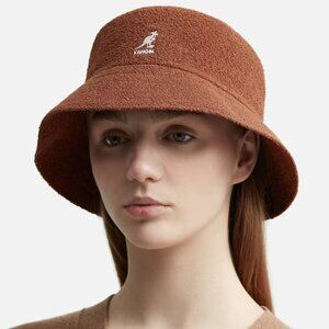 Kangol Bermuda Bucket Hat Mahogany XL